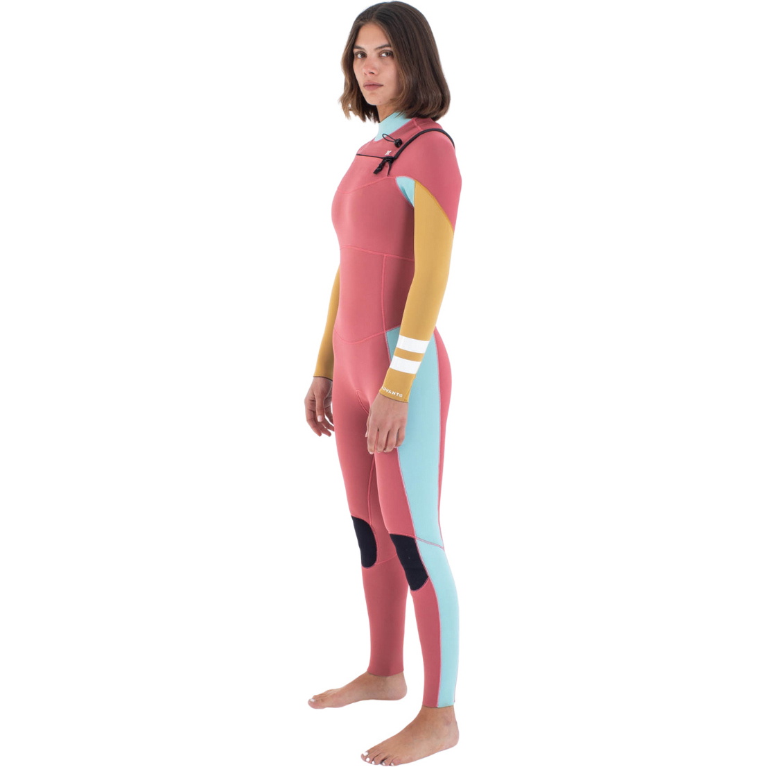 2025 Hurley Da Donna Advant 3/2mm Chest Zip Muta WFS0013302 - Coral